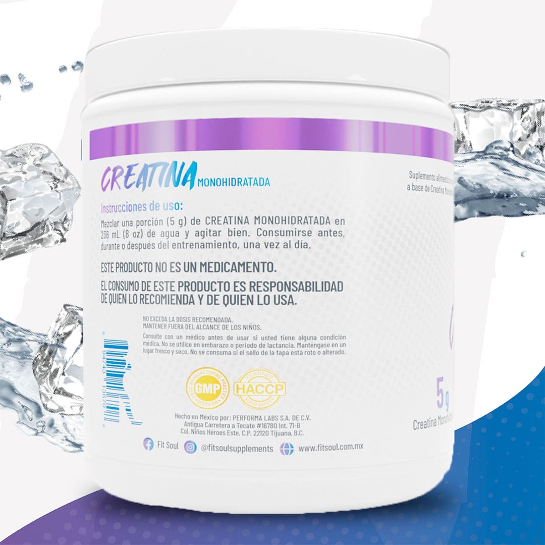 CREATINA FIT SOUL RENDER LATERAL