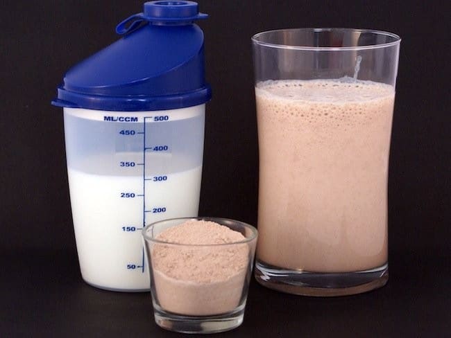 Combinaciones para la toma de proteína Whey