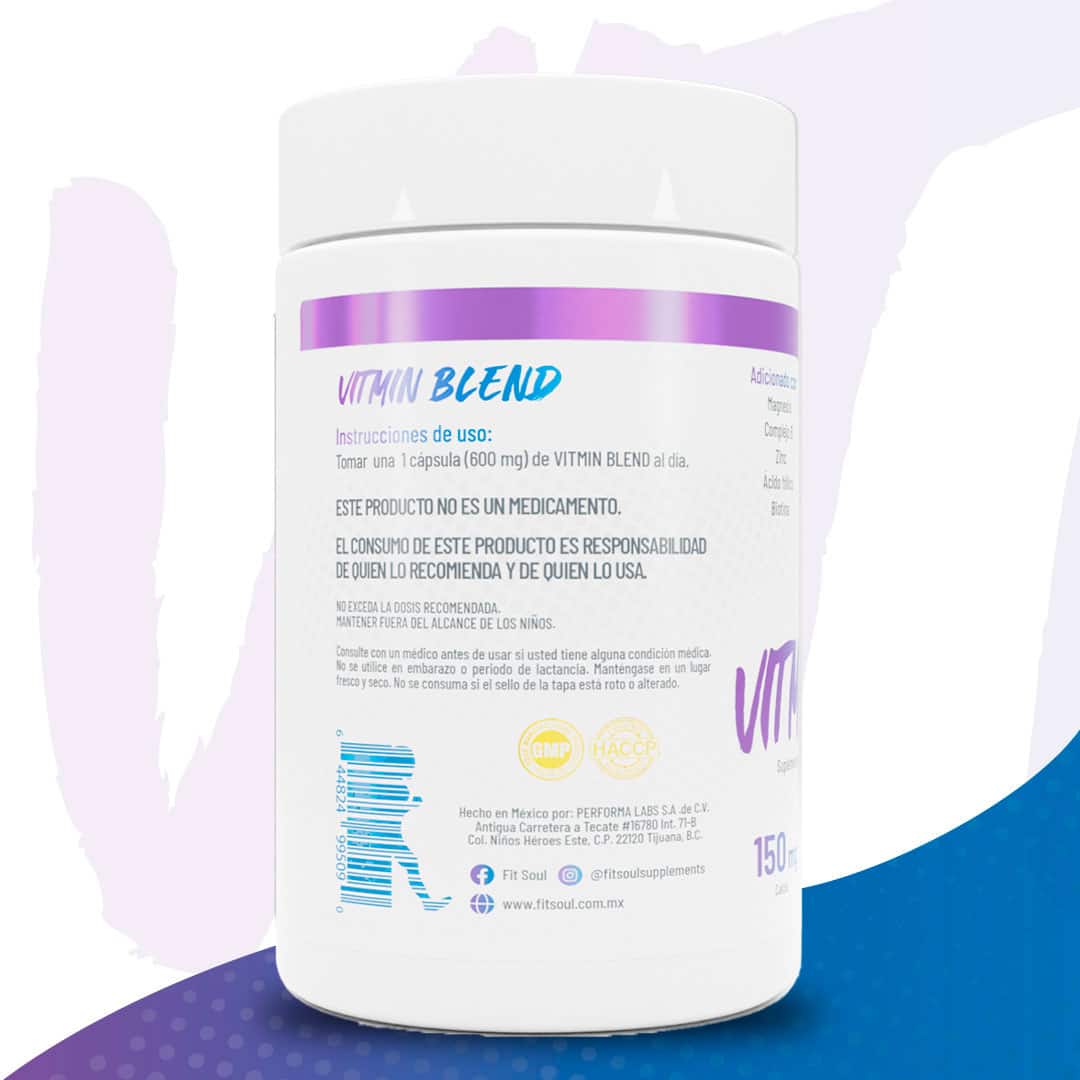 VITMIN BLEND FIT SOUL LATERAL