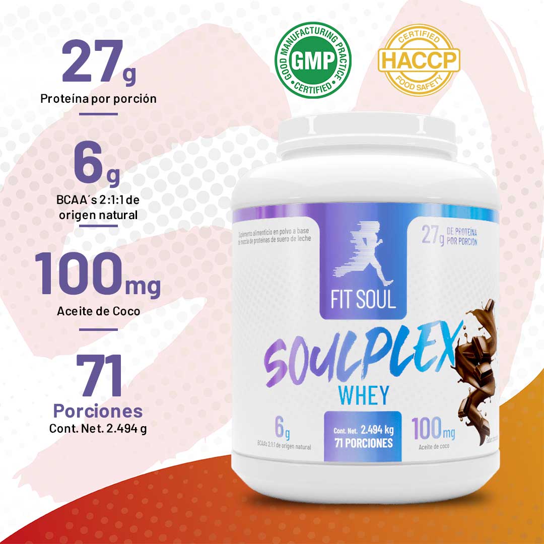 KIT ENTRENAMIENTO FIT SOUL SOULPLEX WHEY CHOCOLATE